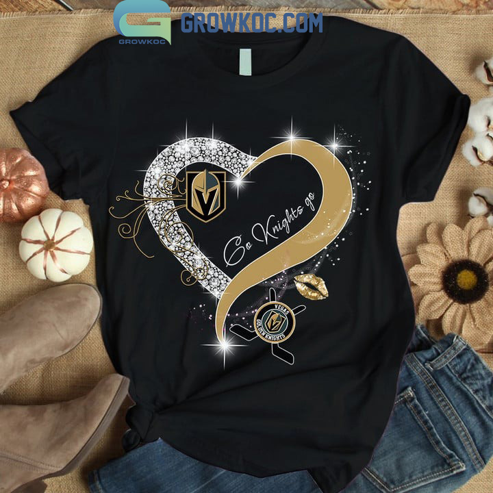 Vegas Golden Go Knights Go Love T Shirt