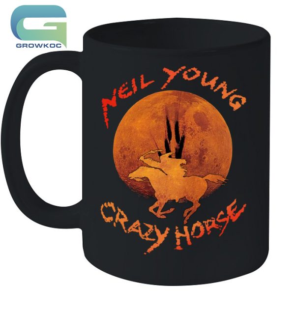 Neil Young Crazy Horse Moon Vintage T-Shirt