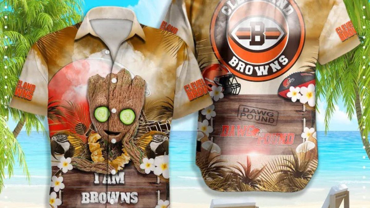 Dallas Cowboys NFL Hawaiian Groot Design Button Shirt - Growkoc