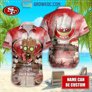 San Francisco 49ers Personalized Hey Dude Shoes