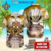 New York Giants NFL Hawaiian Groot Design Button Shirt