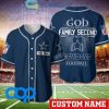 Atlanta Falcons NFL Personalized God First Family Second Baseball Jersey
