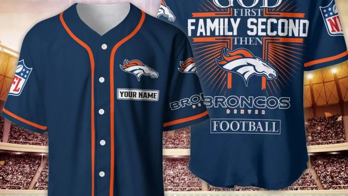 Denver Broncos Nfl Custom Name And Number T-Shirt Sweatshirt