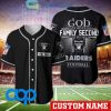 Los Angeles Chargers NFL Personalized God First Family Second Baseball Jersey