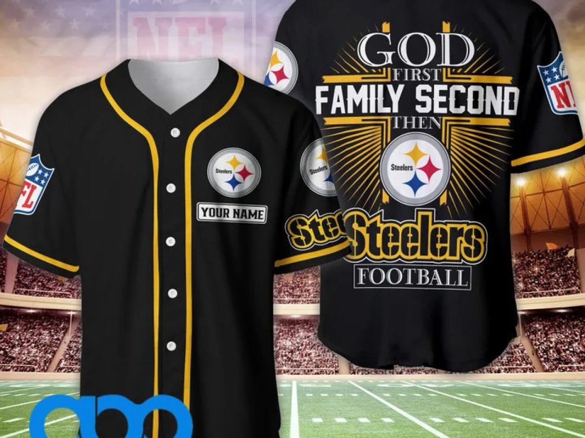Pittsburgh Steelers Baseball Jersey Custom Fun-loving Steelers Gift -  Personalized Gifts: Family, Sports, Occasions, Trending