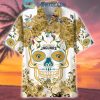 Cincinnati Bengals Skull Flower Hawaiian Shirt