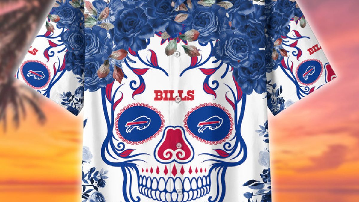 Buffalo Bills Jack Skellington Custom Name Hawaiian Shirt