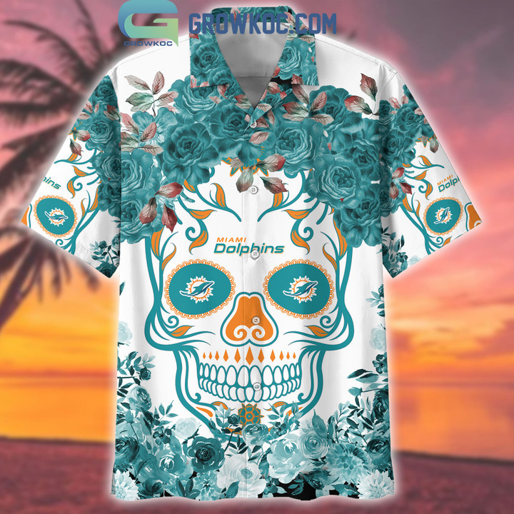 miami dolphins floral shirt