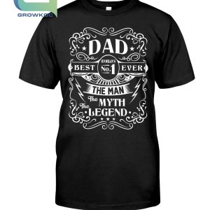 Dad Best No.1 World's Ever T-Shirt