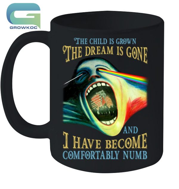 Pink Floyd The Child Is Grown The Dream Is Gone And I Have Become Comfortably Numb T-Shirt