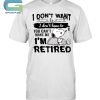 Snoopy Peanuts My Job Is Top Secret Even I Don’t Know What I’m Doing T-Shirt