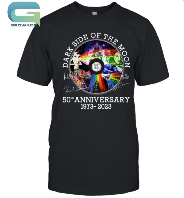 Pink Floyd Dark Side Of The Moon 50th Anniversary 1973-2023 T-Shirt