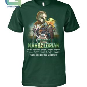 Star War The Mandalorian Thank You For The Memories T-Shirt