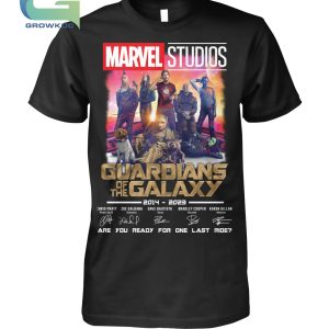 Marvel Studios Guardians Of The Galaxy 2014-2023 T-Shirt