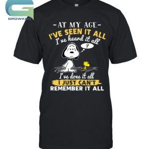Snoopy Peanuts Vintage Funny Lazy T-Shirt