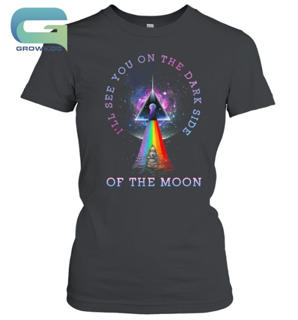 I’ll See You On The Dark Side Of The Moon Rock Band Vintage T-Shirt