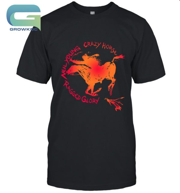 Neil Young Crazy Horse Ragged Glory T-Shirt