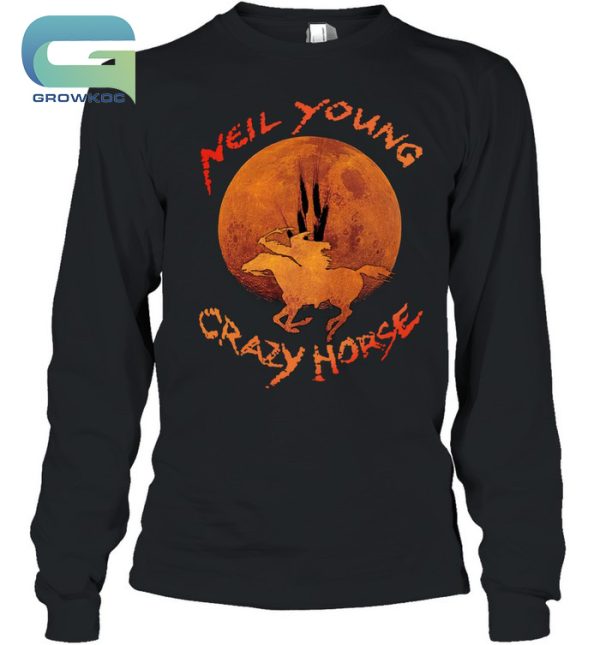Neil Young Crazy Horse Moon Vintage T-Shirt