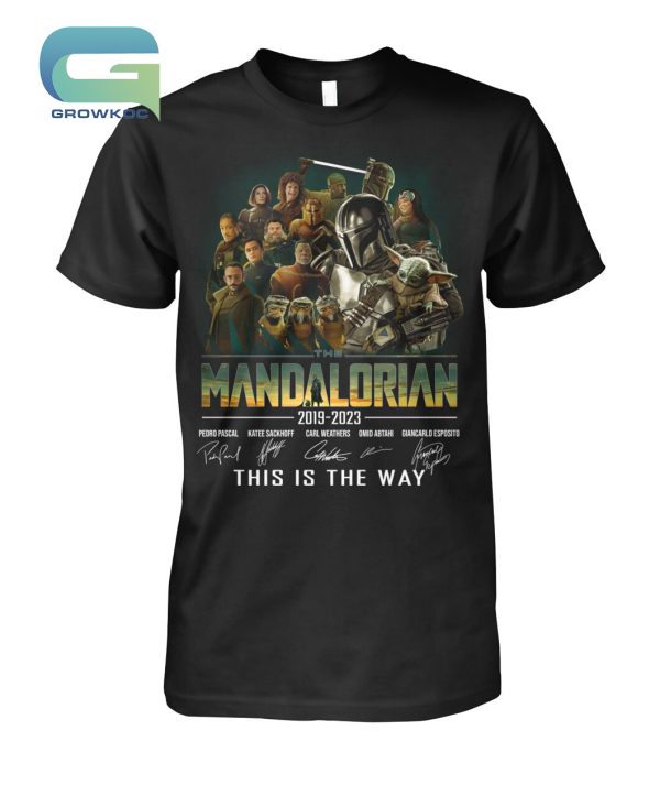 Star War The Mandalorian 2019-2023 This Is The Way T-Shirt