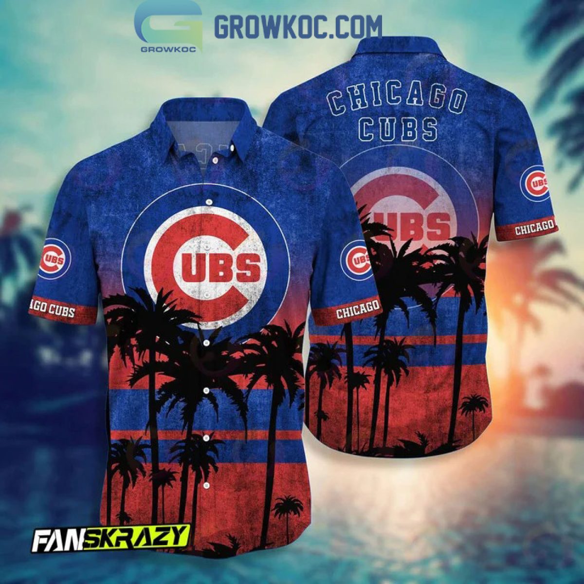 Chicago Cubs MLB Hawaii Shirt Trending Summer - Growkoc