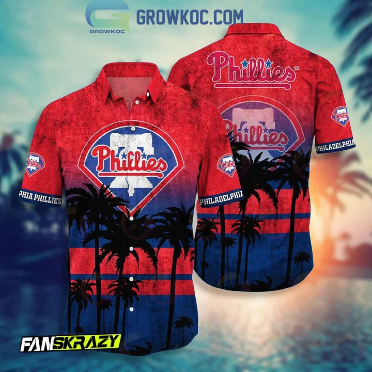 Nfl Philadelphia Phillies Hawaiian Shirt Summer Button Up - Hot