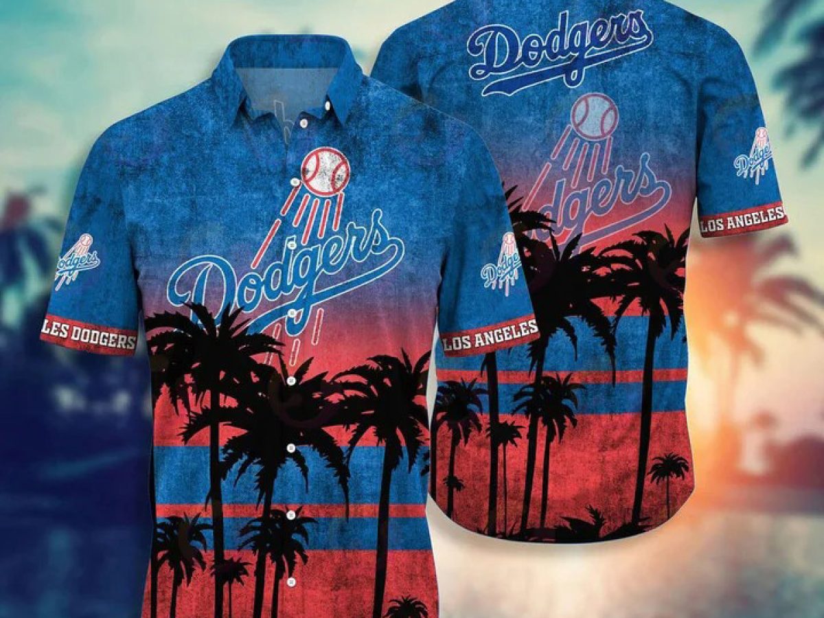 Los Angeles Dodgers MLB Personalized Palm Tree Hawaiian Shirt - Growkoc