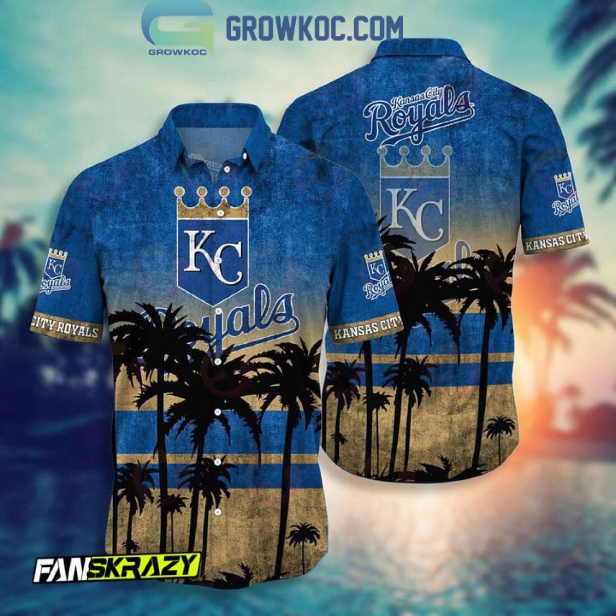 MLB Kansas City Royals Mix Jersey Personalized Style Polo Shirt - Growkoc