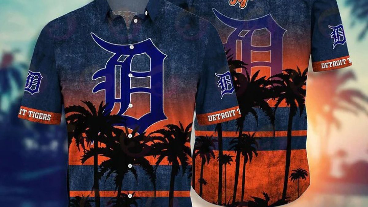 Detroit Tigers MLB Flower Summer Personalized Hawaiian Shirt