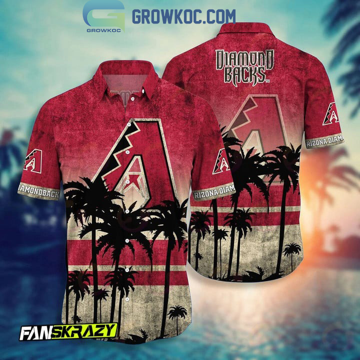 Arizona Diamondbacks MLB Custom Name Hawaiian Shirt Trending For
