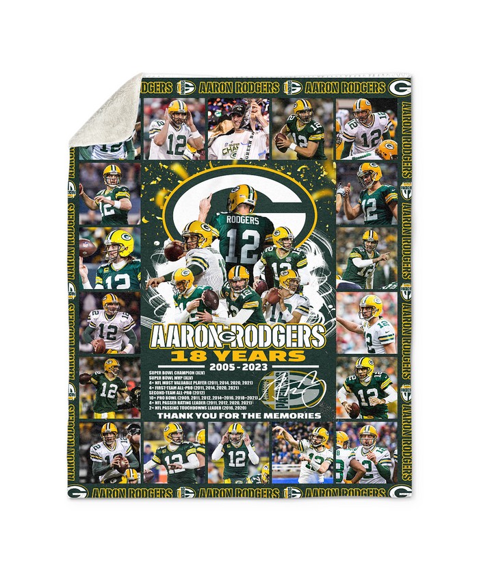 Green Bay Packers Aaron Rodgers Legend 12 Nfl American Football White 3d  Designed Allover Gift For