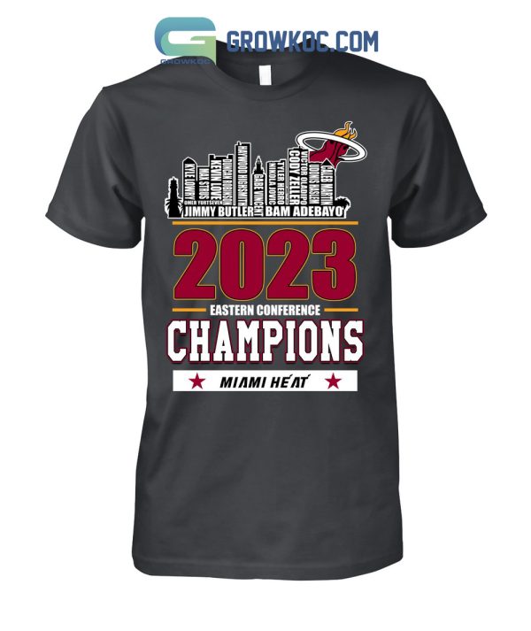 2023 Miami Heat NBA Eastern Conference Champions T-Shirt