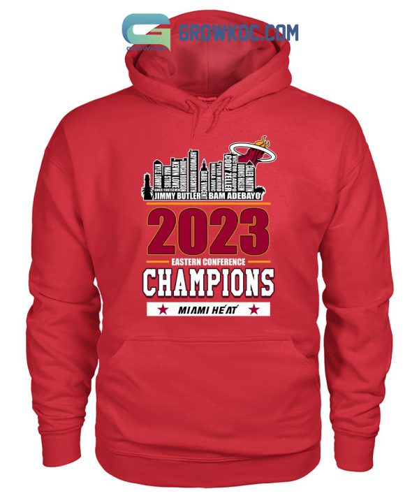 2023 Miami Heat NBA Eastern Conference Champions T-Shirt