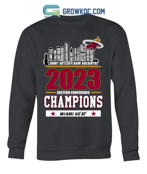 2023 Miami Heat NBA Eastern Conference Champions T-Shirt