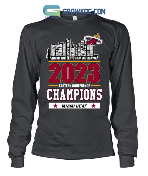 2023 Miami Heat NBA Eastern Conference Champions T-Shirt