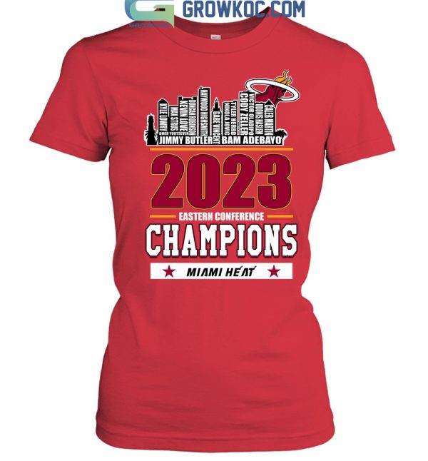 2023 Miami Heat NBA Eastern Conference Champions T-Shirt