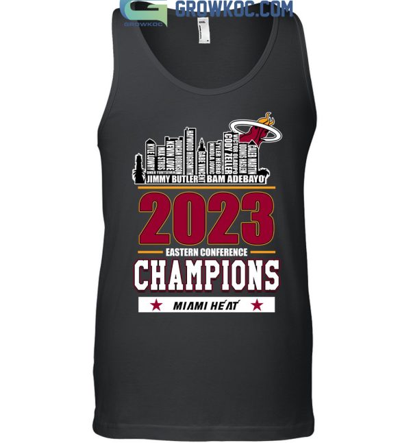 2023 Miami Heat NBA Eastern Conference Champions T-Shirt