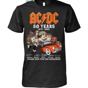 AC/DC 50 Years 1973-2023 T-Shirt