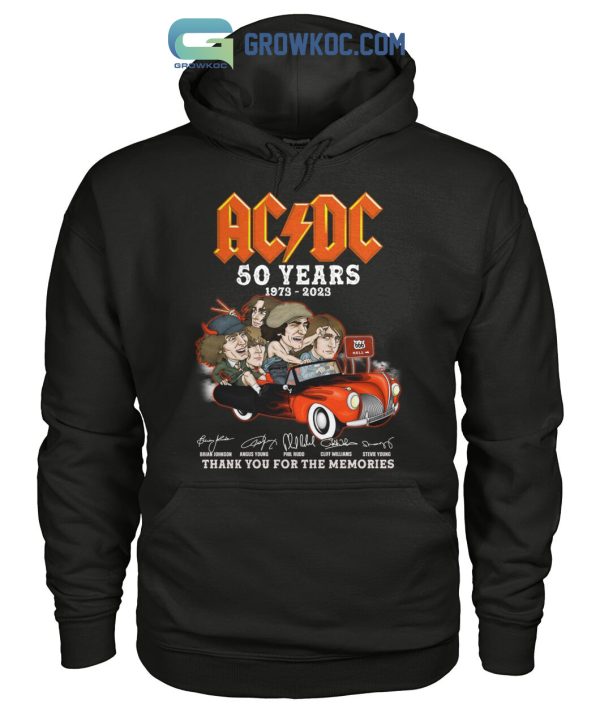 AC/DC 50 Years 1973-2023 T-Shirt