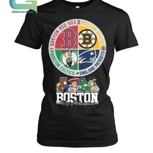 Boston Celtics Boston Red Sox Boston Bruins New England Patriots Boston  City Champions Shirt - Limotees