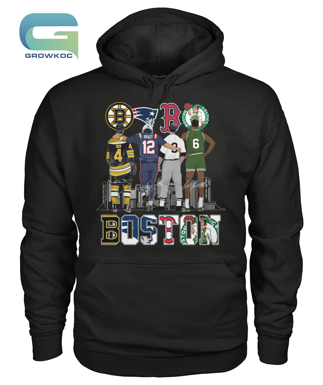 Boston City Of Champions Legends Celtics Bruins Red Sox and New