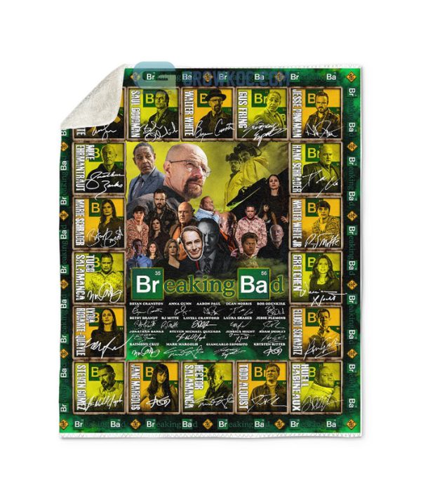 Breaking Bad Crime Drama TV Thank You For The Memories Fleece Blanket, Quilt