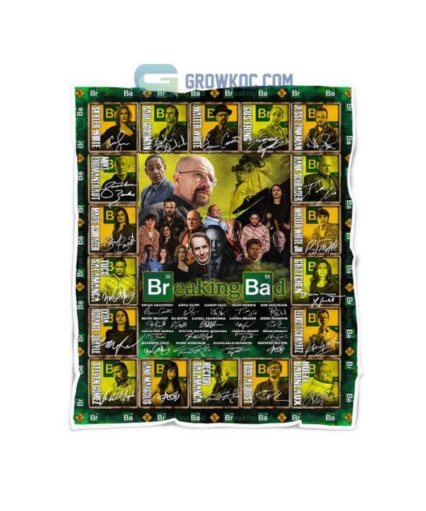 Breaking Bad Crime Drama TV Thank You For The Memories Fleece Blanket, Quilt