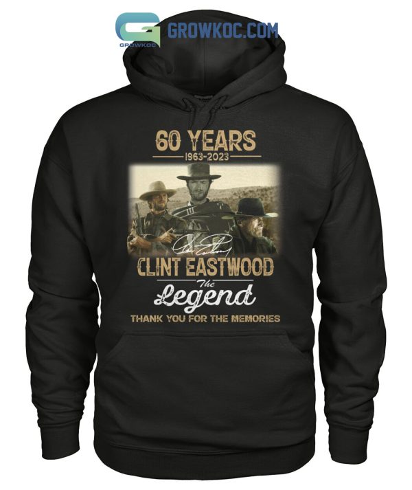 Clint Eastwood 60 Years 1963-2023 The Legend Shirt