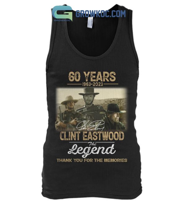 Clint Eastwood 60 Years 1963-2023 The Legend Shirt