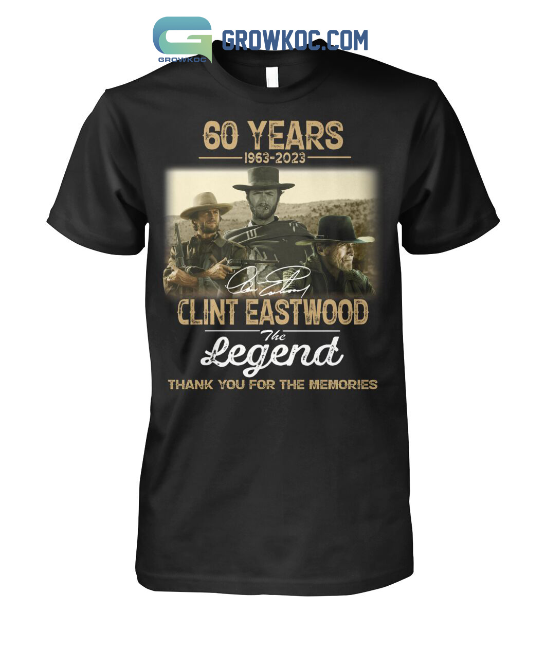 Clint Eastwood 60 Years 1963-2023 The Legend Shirt