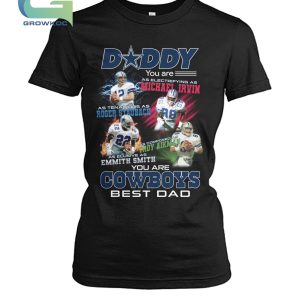 Dallas Cowboys Best Dad Gift For Daddy T-Shirt - Growkoc