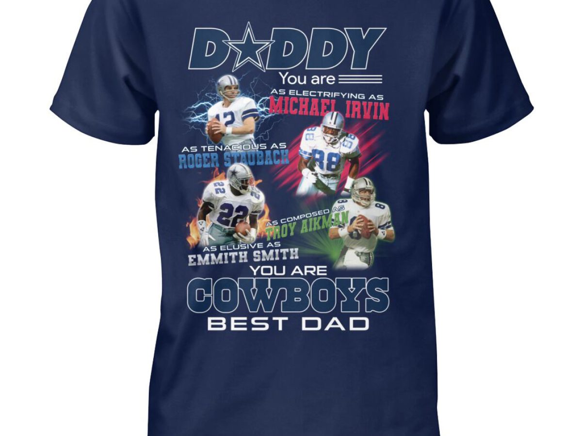 Dallas Cowboys Best Dad Gift For Daddy T-Shirt - Growkoc