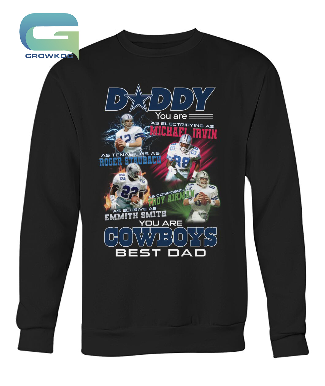 Father's Day, Best Dad Ever Cowboys Gifts For Him Shirt