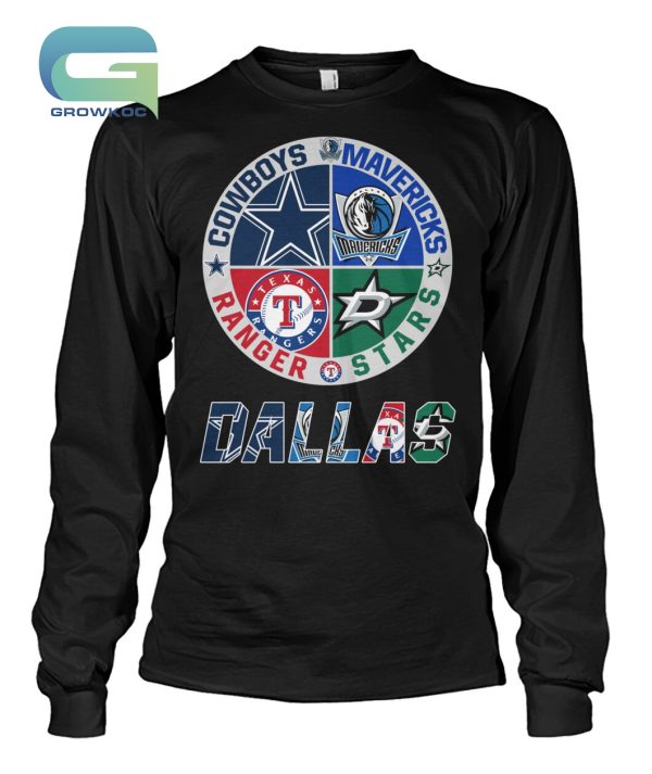 Dallas Cowboys Mavericks Ranger Stars T-Shirt