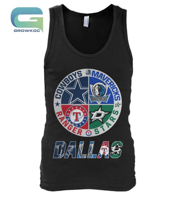 Dallas Cowboys Mavericks Ranger Stars T-Shirt